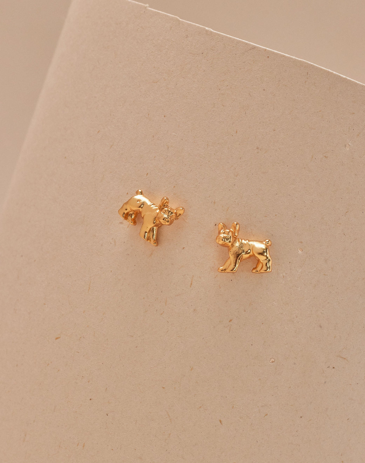 Aretes Bulldog Francés Mini