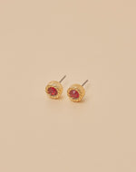 Aretes Cristal Cherry