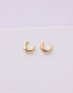 Aretes Luna con Cristales