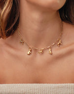 Collar de Charms + Topos Dog Mom