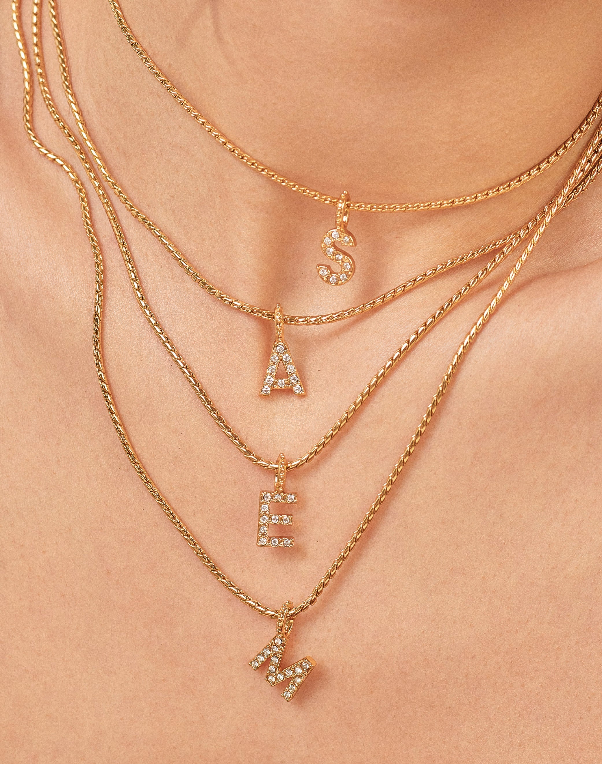 Collar de Letras Crystal