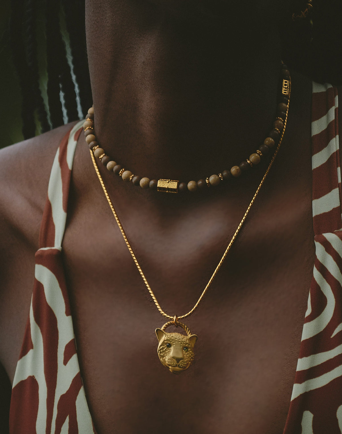 Set de 2 Collares Felino del Pacífico