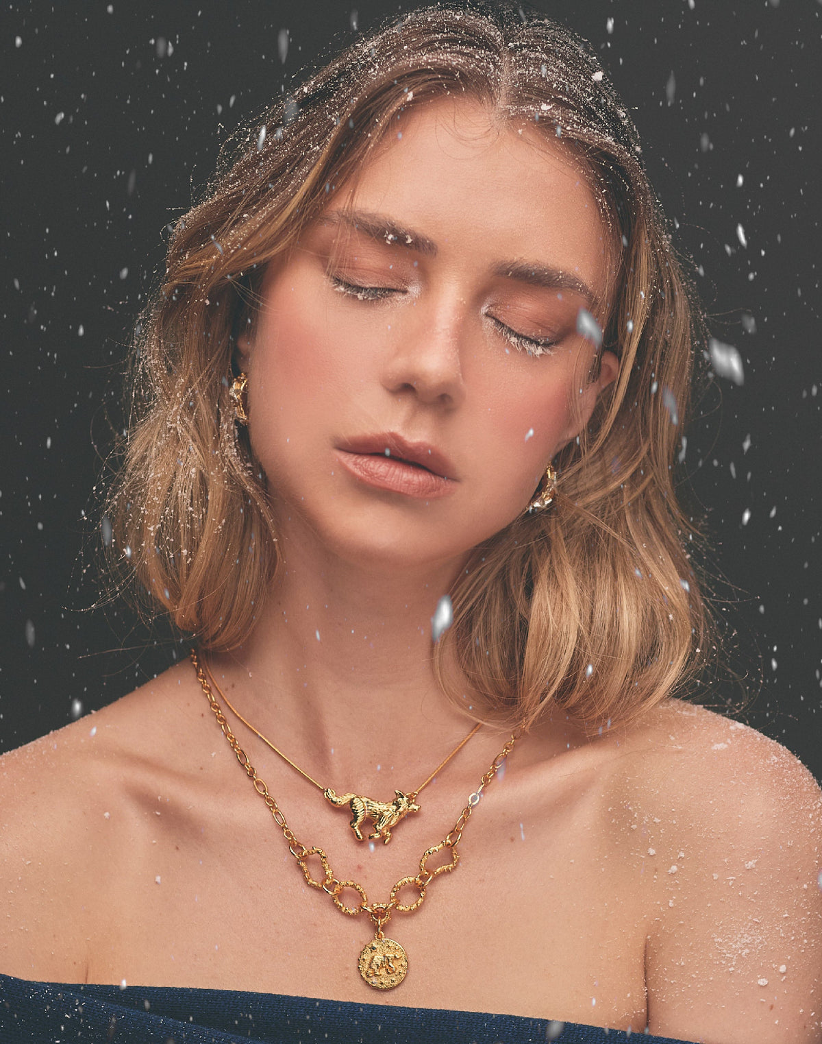 Set de 2 Collares Luna Llena