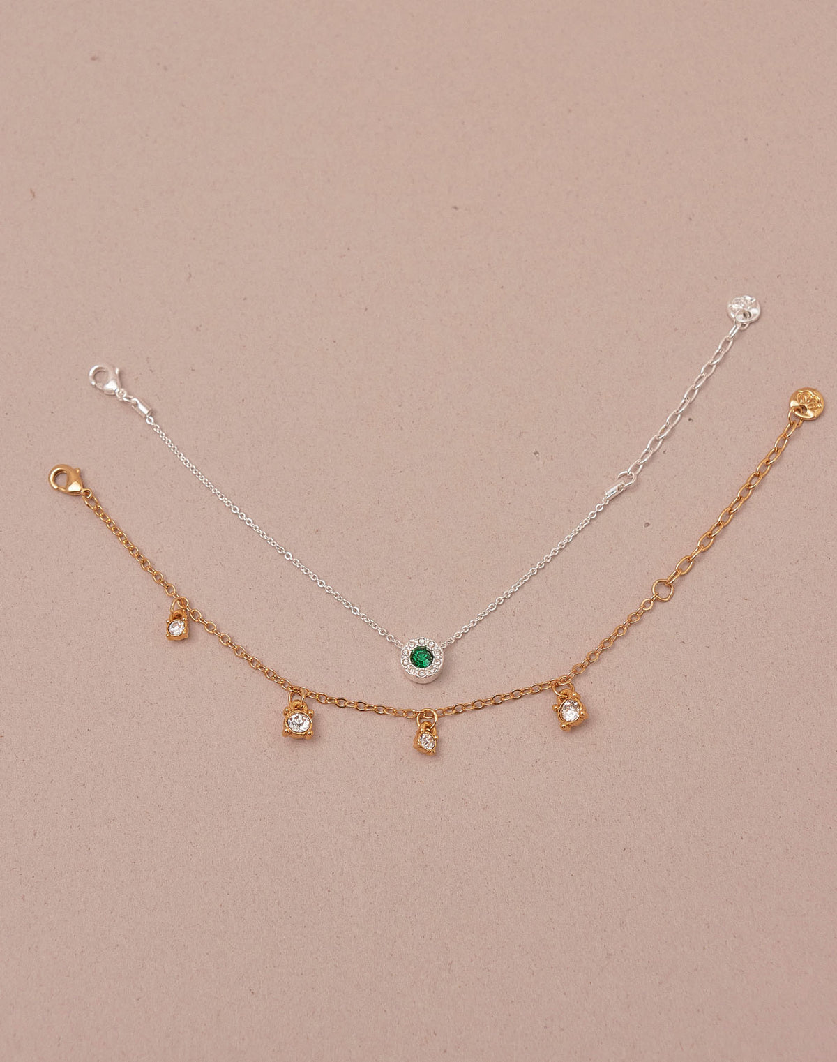 Set de 2 Pulseras Emerald