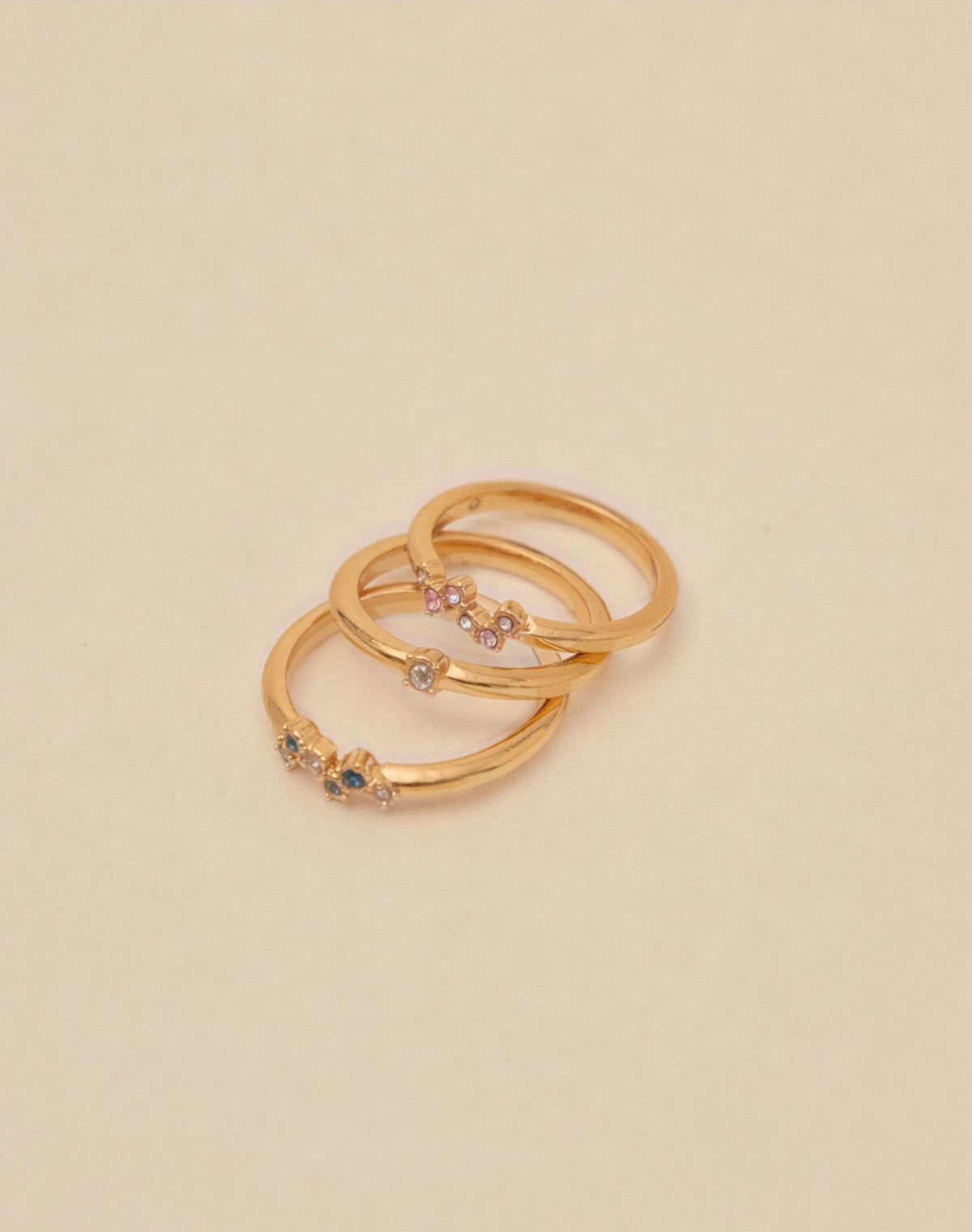 Set de 3 Anillos Monaco