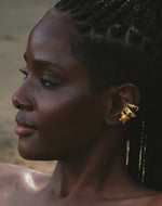 Set de 3 Earcuffs Arena Dorada