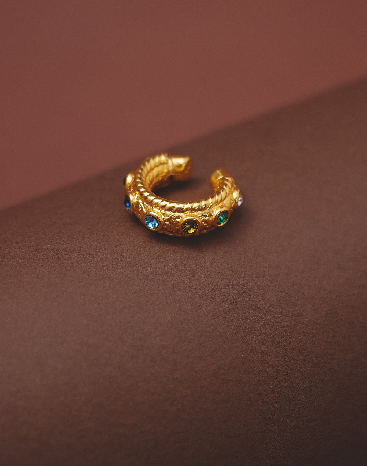 Set de 3 Earcuffs Arena Dorada