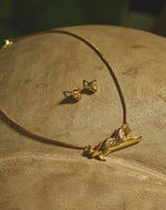 Set de Collar + Topos Jaguar