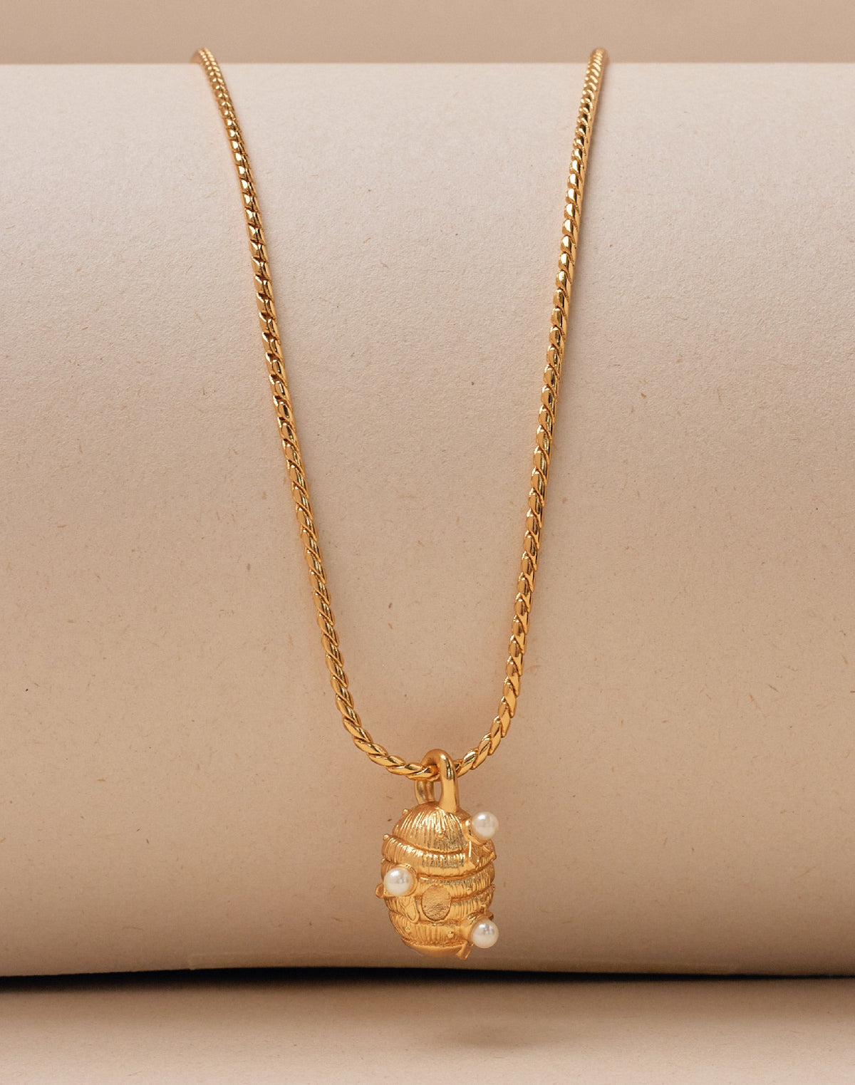 Set de Collar y Aretes Panal