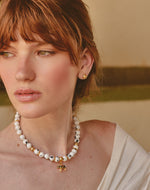 Set de Collar y Aretes Vaca